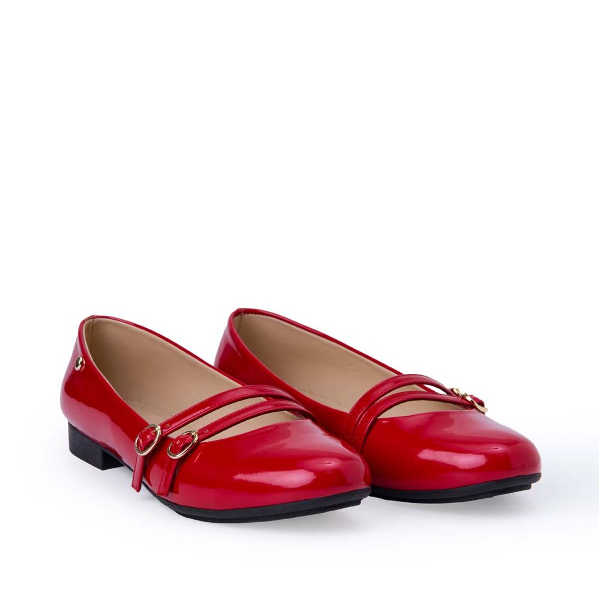 Piazza - Zapato Ballerina Casual MULTI-2534 Rojo Piazza