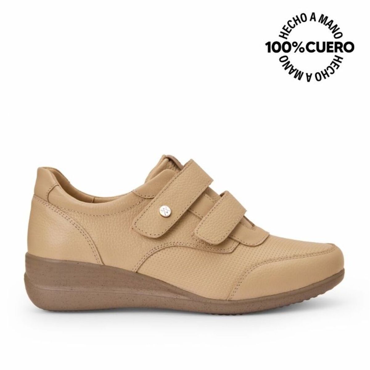 VIALE - Zapatilla Casual REC-2508 Pele Viale Cuero
