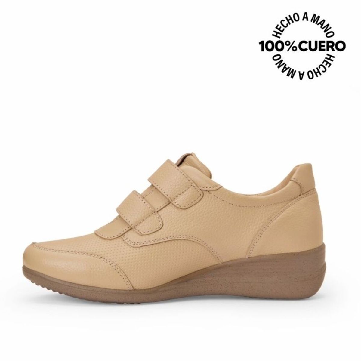 VIALE - Zapatilla Casual REC-2508 Pele Viale Cuero