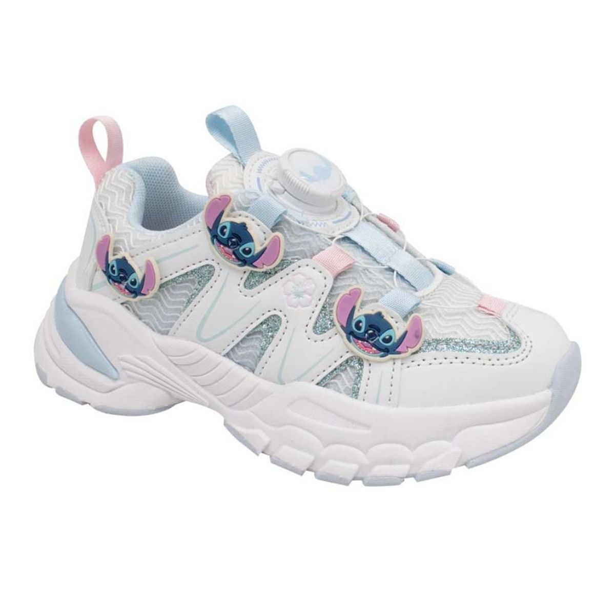 LILO & STITCH - Zapatilla Casual 2STC-007 BlancoCeleste Stitch