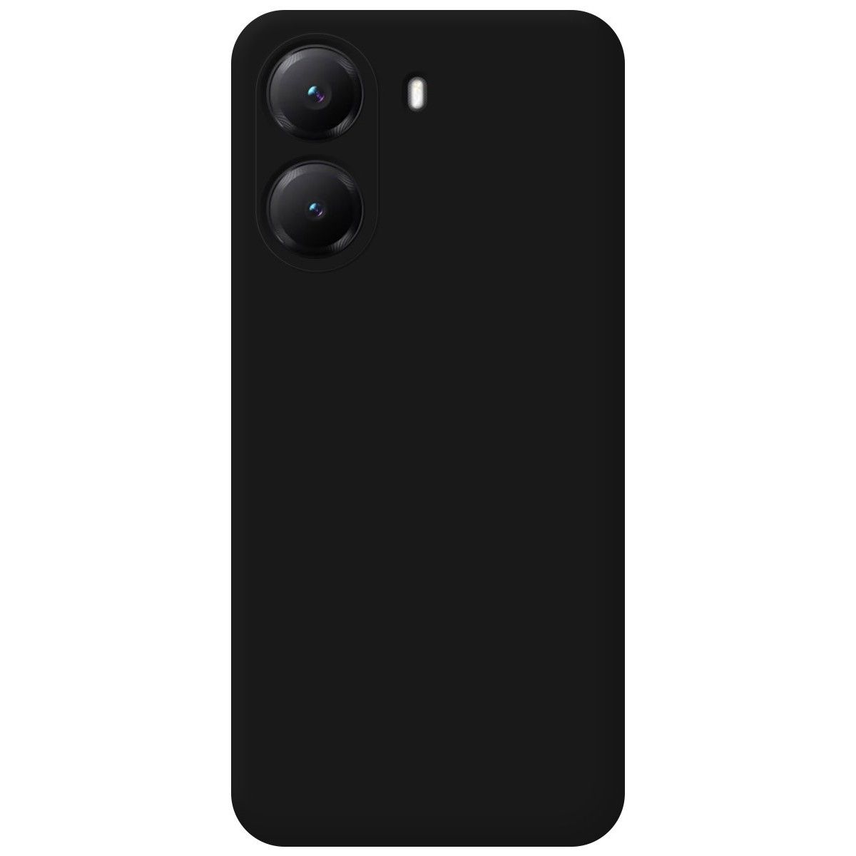 GENERICO - Case Protector para Xiaomi Poco X7 Pro Silicona Negro