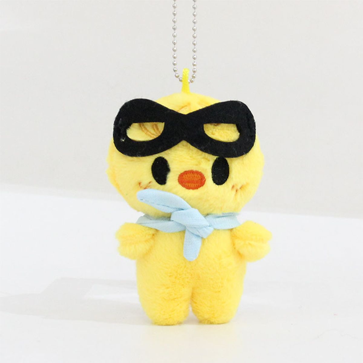 GENERICO - Llavero Peluche Stray Kids con Antifaz Pollito Felix