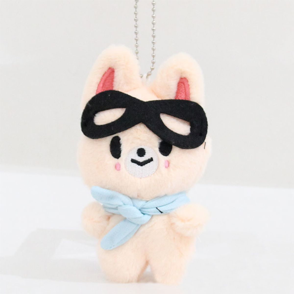 GENERICO - Llavero Peluche Stray Kids con Antifaz Zorro IN