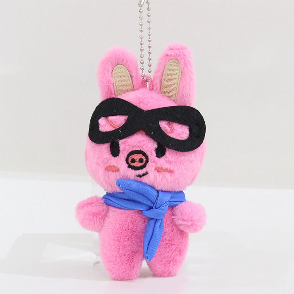 GENERICO - Llavero Peluche Stray Kids con Antifaz Cerdito Conejo