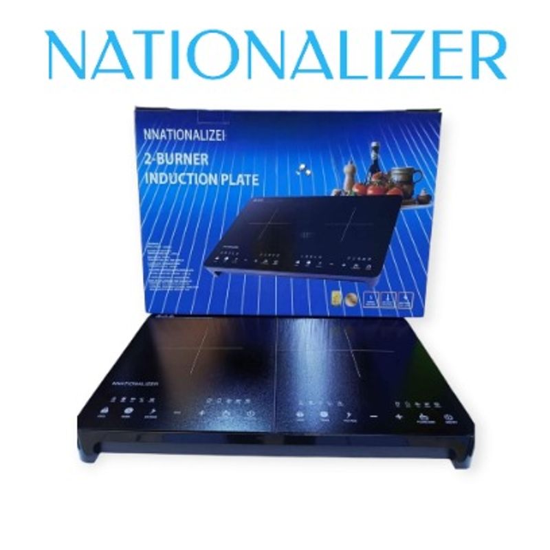 NATIONALIZER - COCINA DE INDUCCIÓN 2 HORNILLAS NATIONALIZER