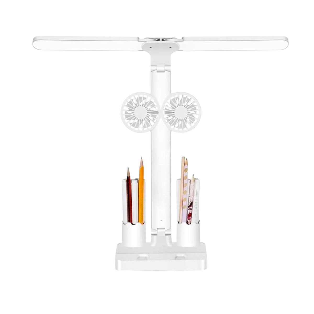 GENERICO - Lámpara de escritorio con ventilador incluido