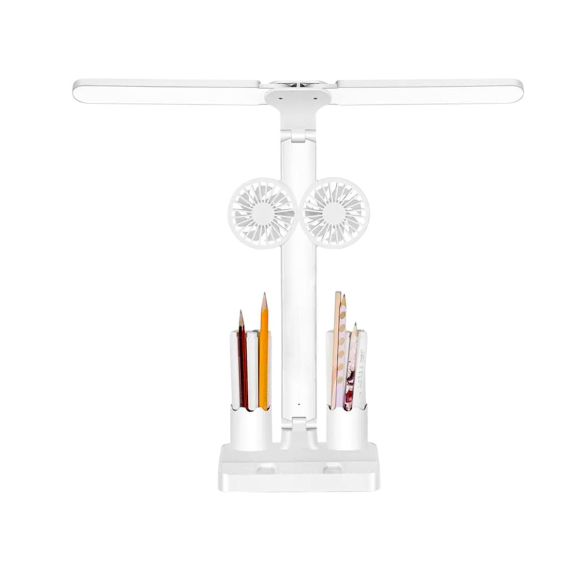 GENERICO - Lámpara de escritorio con ventilador incluido