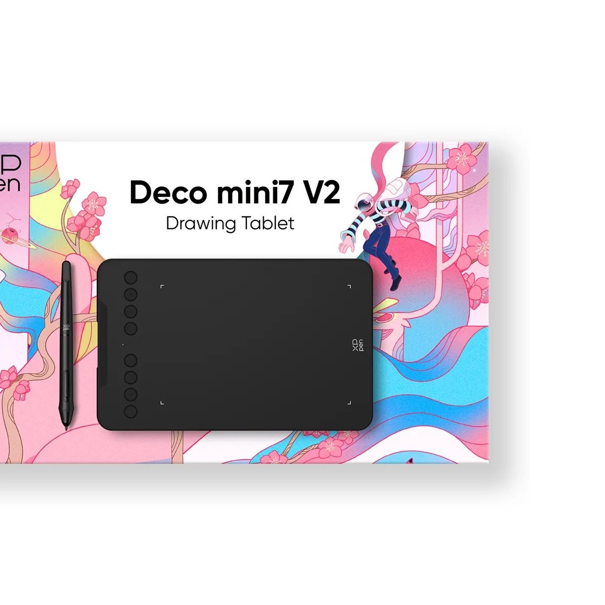 XP PEN - Tableta Grafica XP-PEN Deco Mini 7 V2 7x437 16K niveles precision