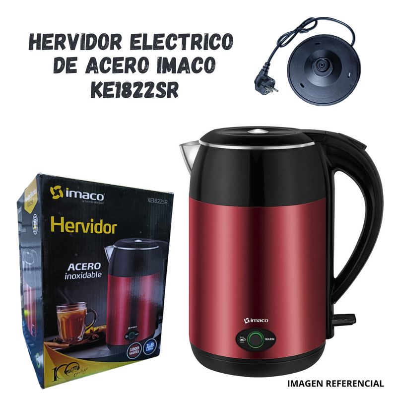 IMACO - Hervidor Eléctrico Imaco de Acero KE1822SR