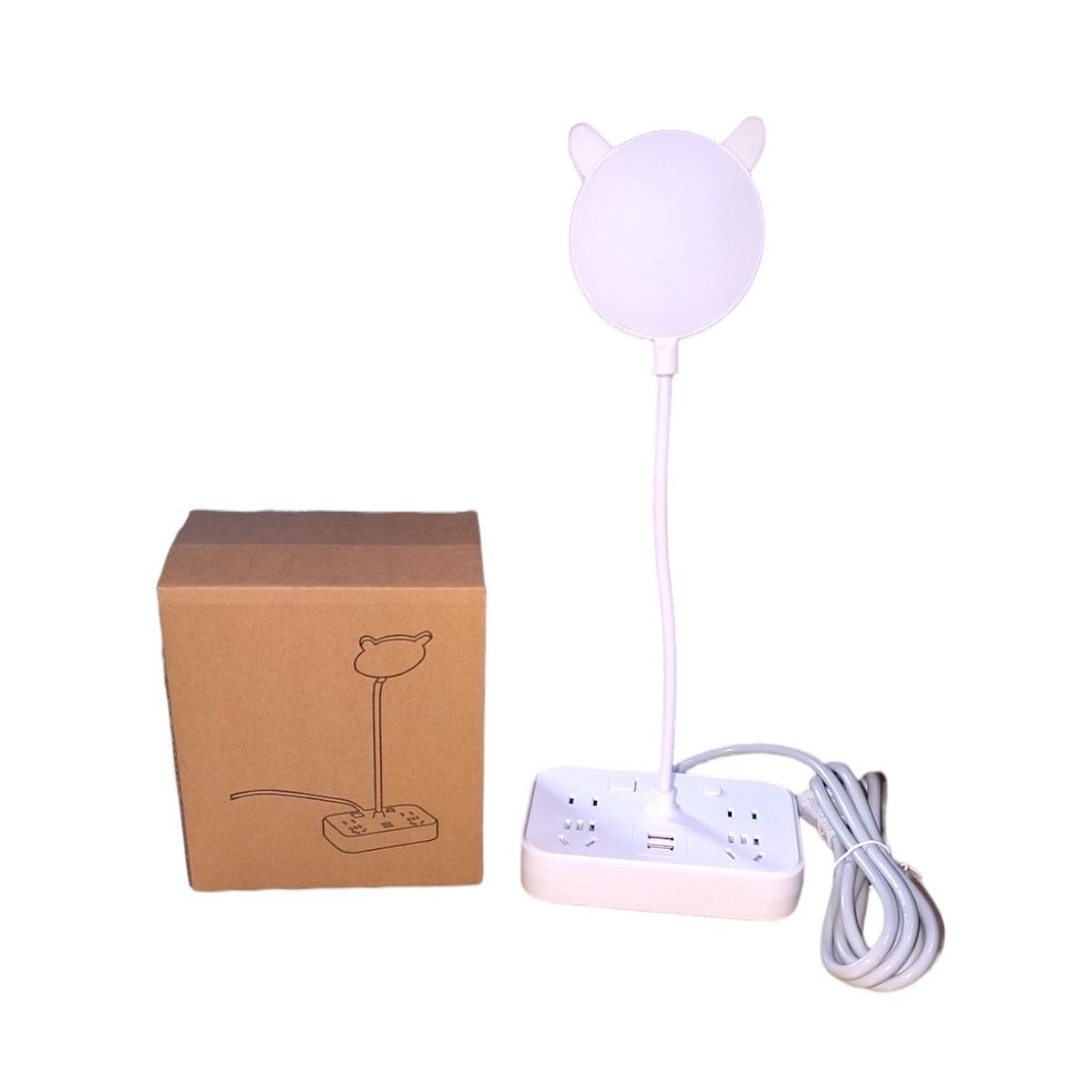 GENERICO - Lampara diseño Kawaii con extensión