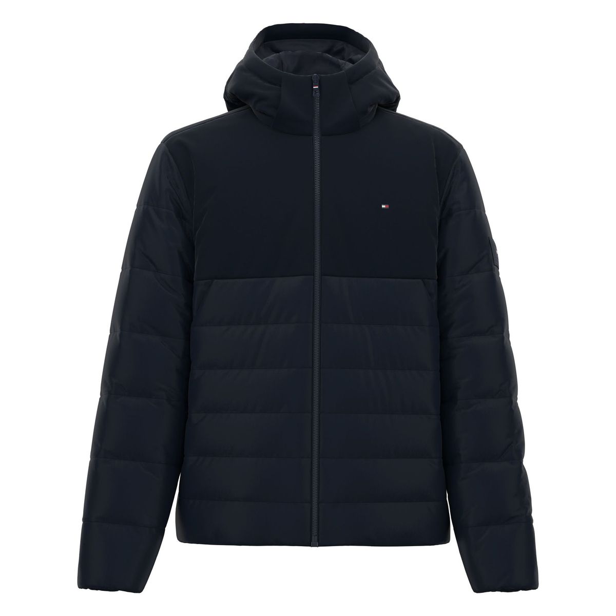 TOMMY HILFIGER - CASACA CL MIXED MEDIA HOODED JACKET