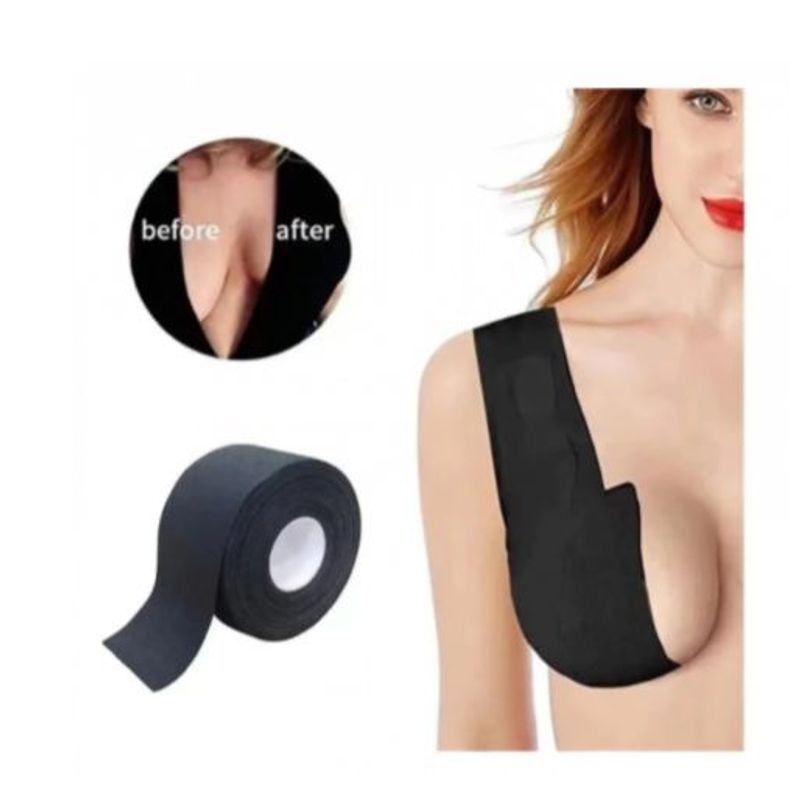 MORITA BAG STORE - CINTA BOOB TAPE LEVANTA BUSTO COLOR NEGRO