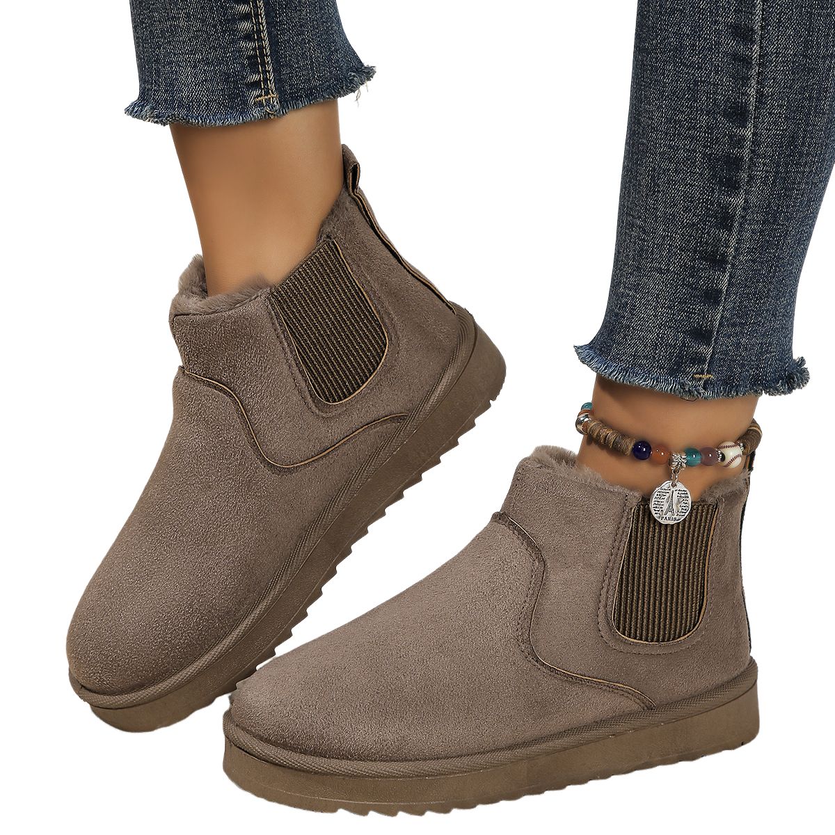 BLWOENS - Botas Mujer - Beige