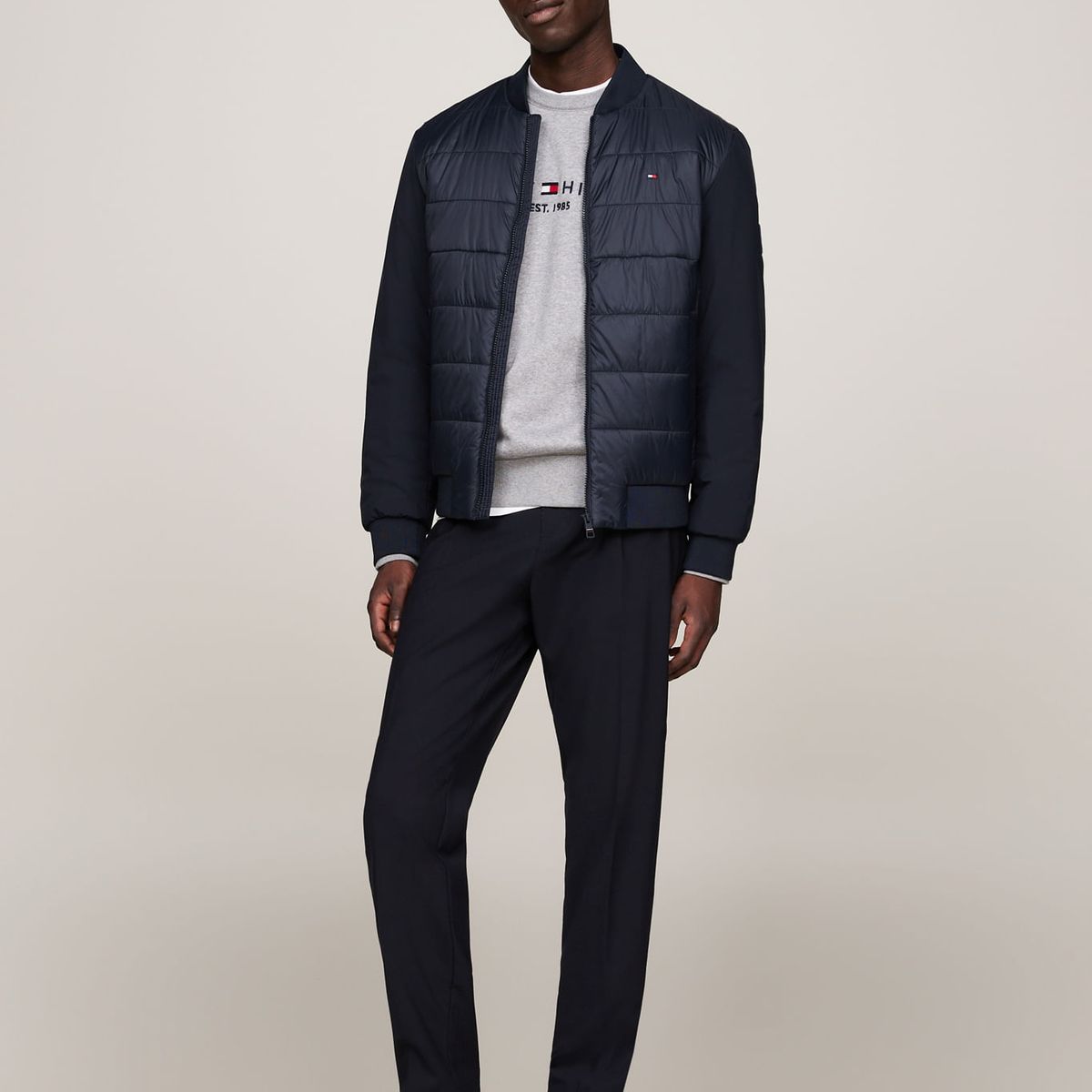 TOMMY HILFIGER - CASACA CL MIXED MEDIA BOMBER