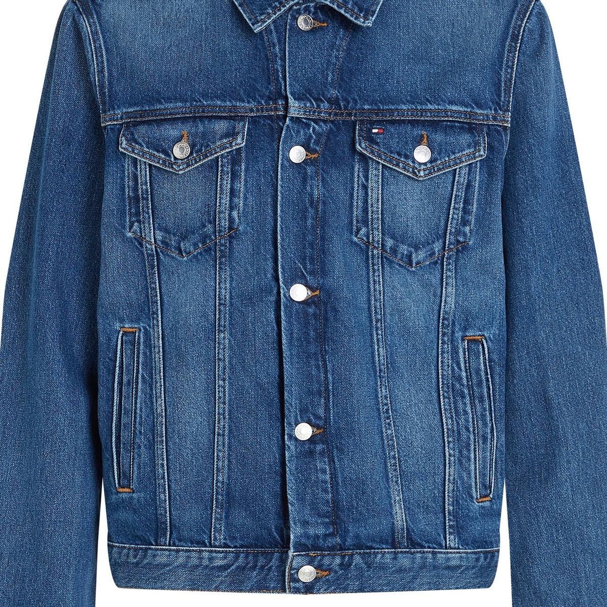TOMMY HILFIGER - CASACA TRUCKER JKT STR SEP INDIGO