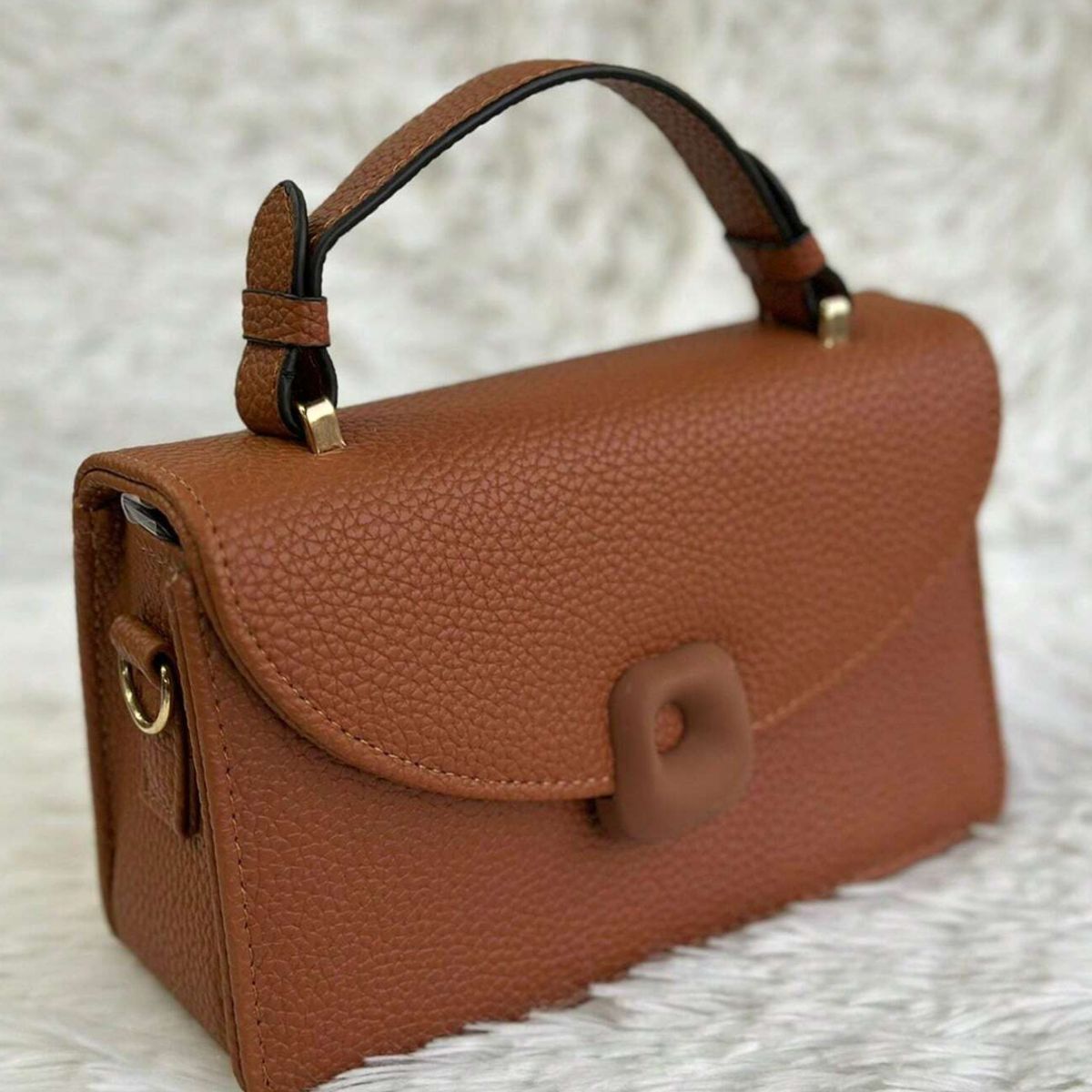 GENERICO - CROSSBODY BOLSO DE MANO CARTERA MORRAL DE FIESTA Y NOCHE CANELA