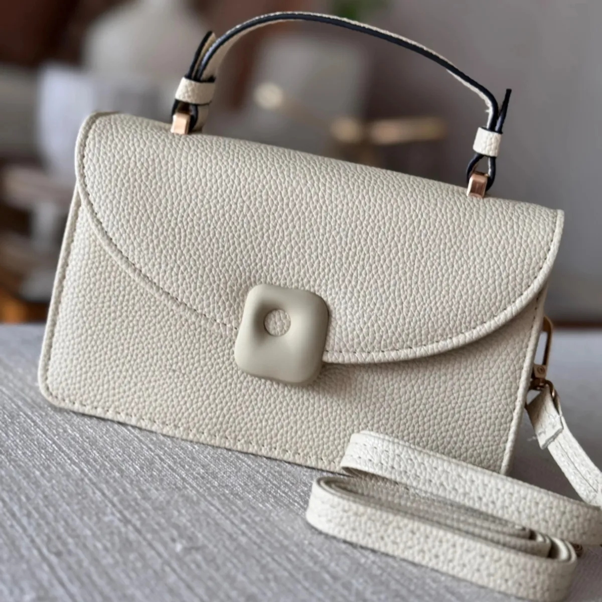 GENERICO - CROSSBODY BOLSO DE MANO CARTERA MORRAL DE FIESTA Y NOCHE LILA