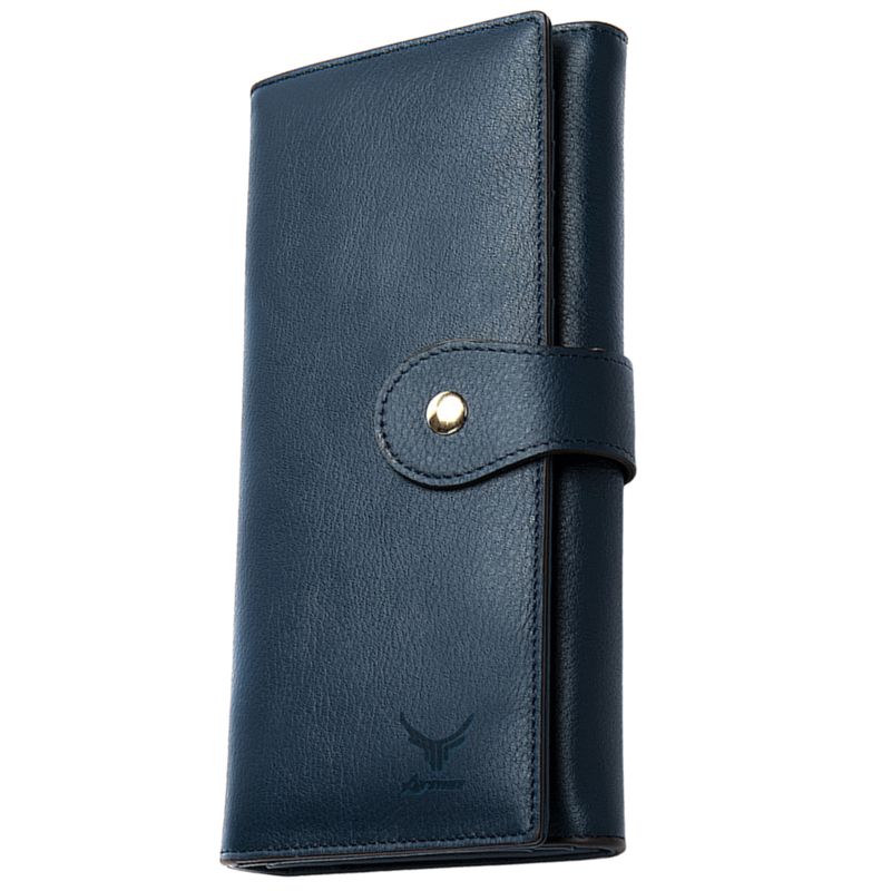 ARMUZ - Billetera de Cuero Vacuno con RFID 8303 Ejecutiva. Mujer