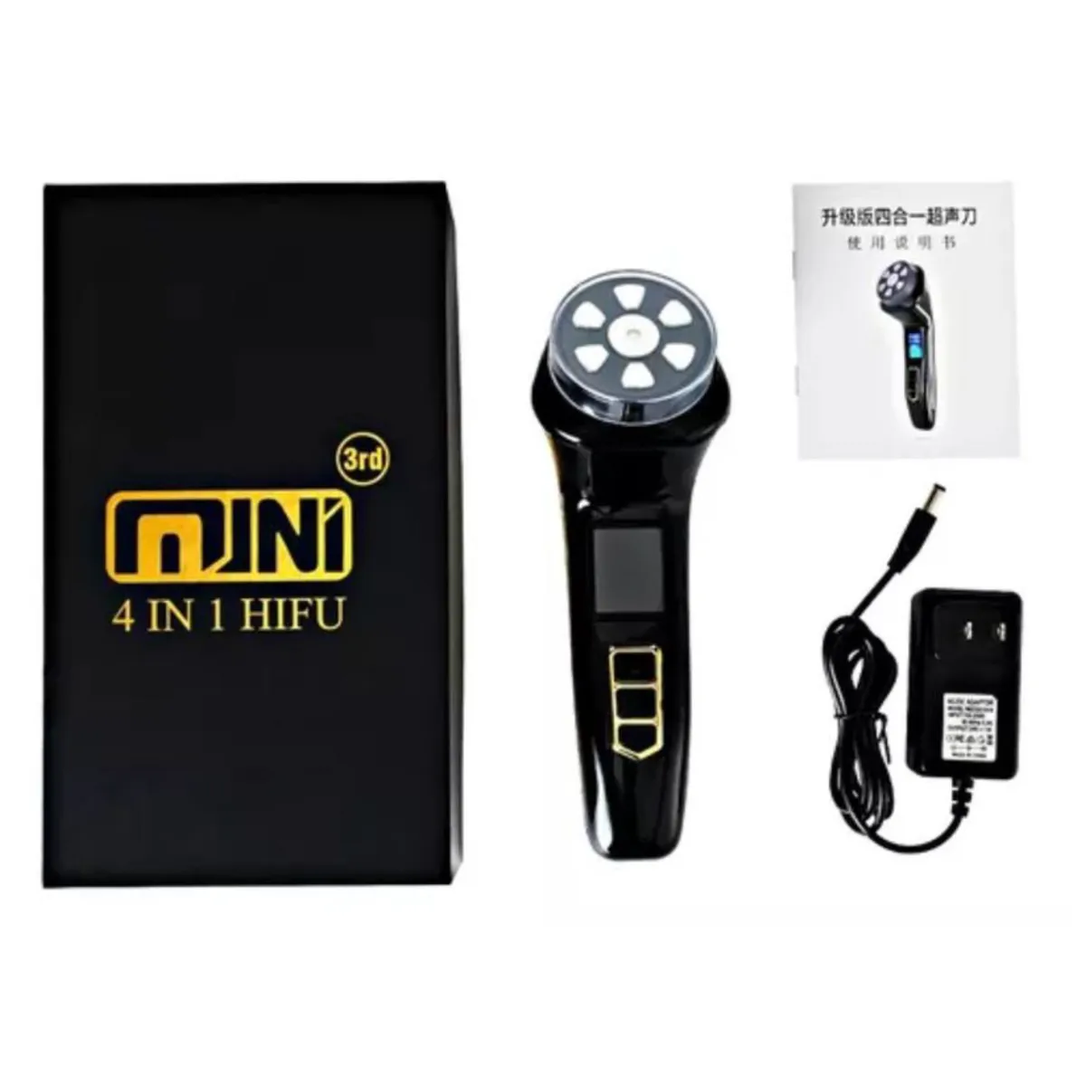 OEM - MINI HIFU 3ra GENERACION ULTRASONIDO+RADIOFRECUENCIA+FOTOTERAPIA+EMS