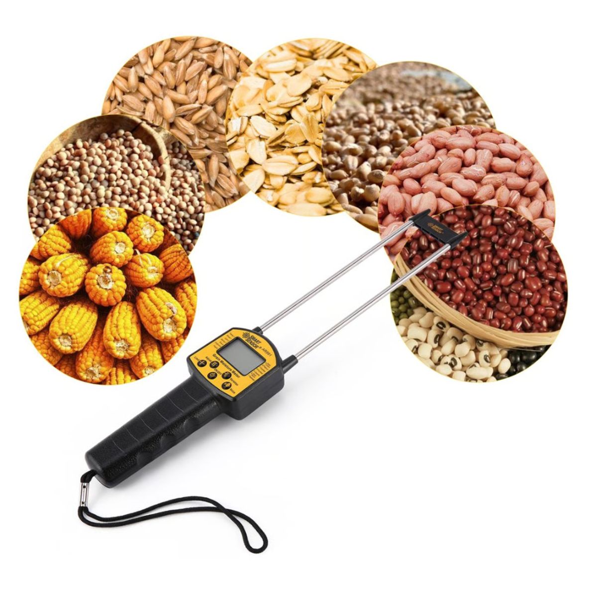 GENERICO - Medidor de Humedad de Granos Digital