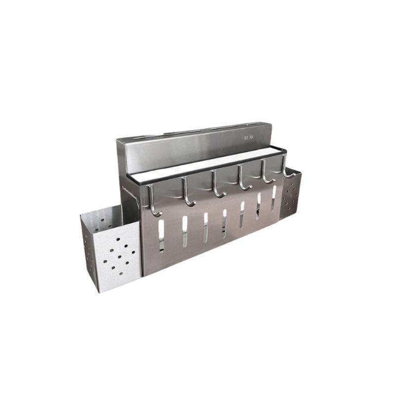 XM - PORTA UTENCILIOS MULTIFUNCIONAL DE COCINA SATINADO ADB6839