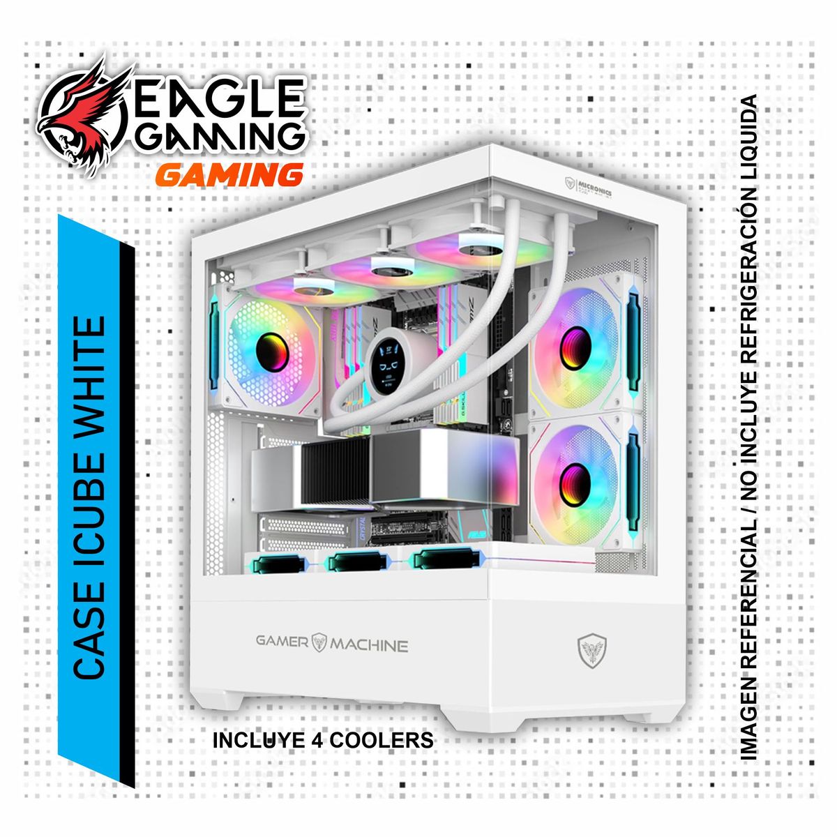 INTEL - PC GAMER CORE I5 12400F, GRAFICA RTX 3060 DE 12GB, RAM 32GB DE RAM, SSD 1TB