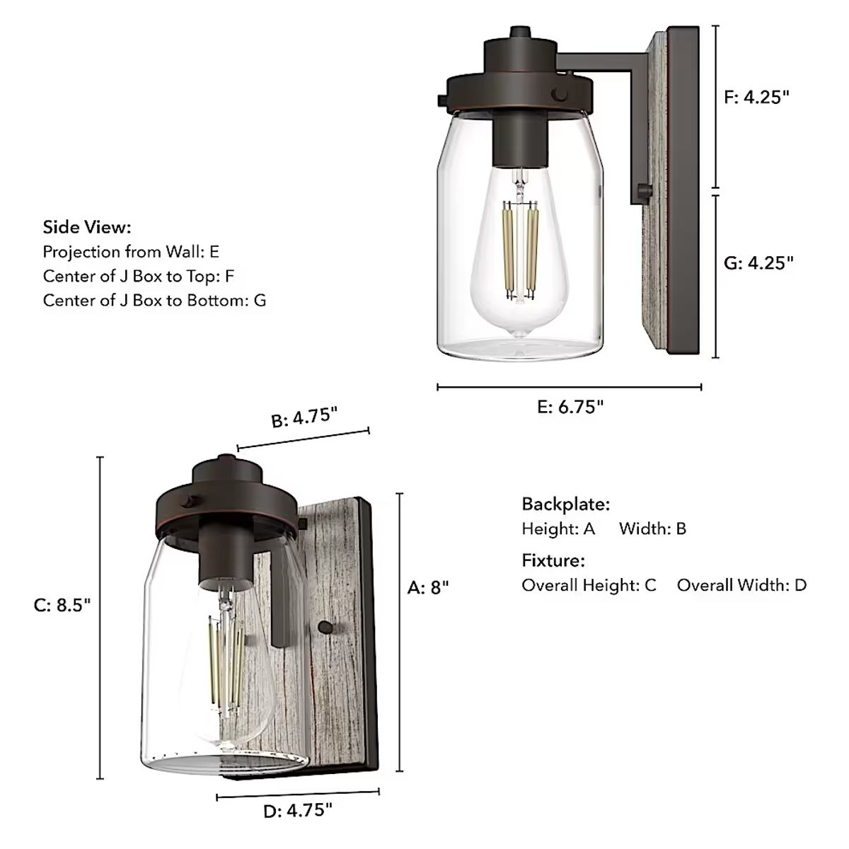 GENERICO - Aplique Kami Silver Led