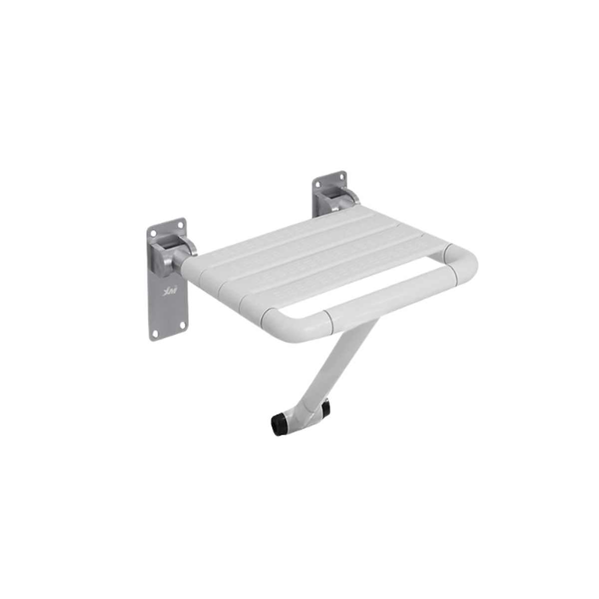 XM - ASIENTO PLEGABLE PARA BAÑO BLANCO