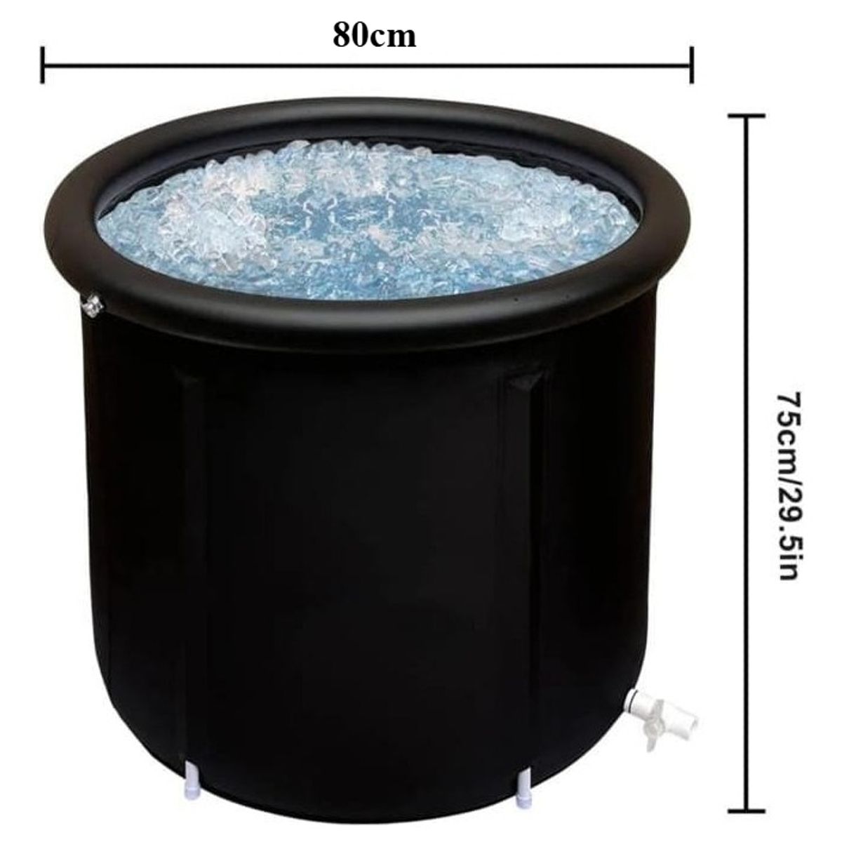 U BUY - Bañera Portatil Plegable De Adultos Ducha Hielo Y Caliente