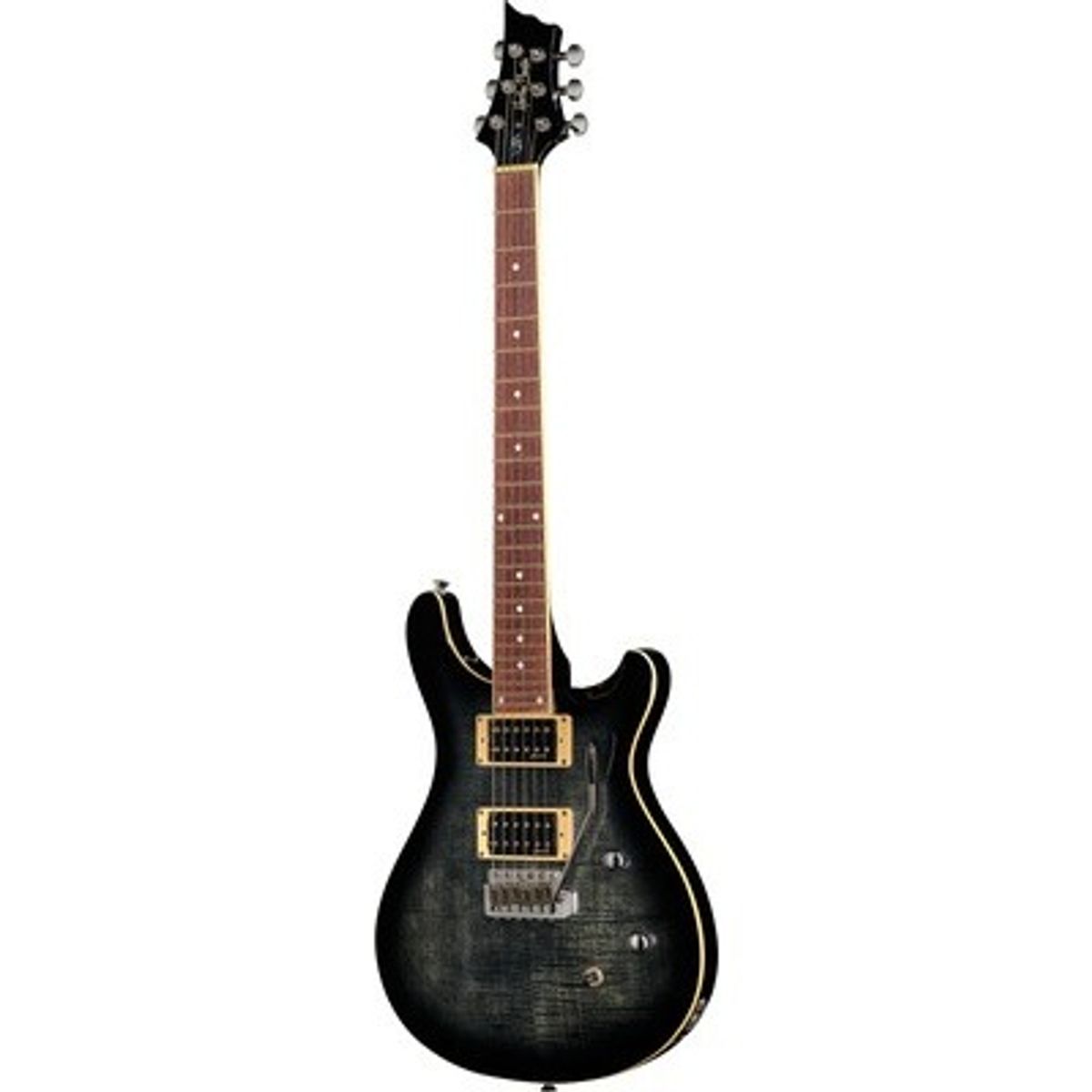 GENERICO - Harley Benton CST-24T Black Flame