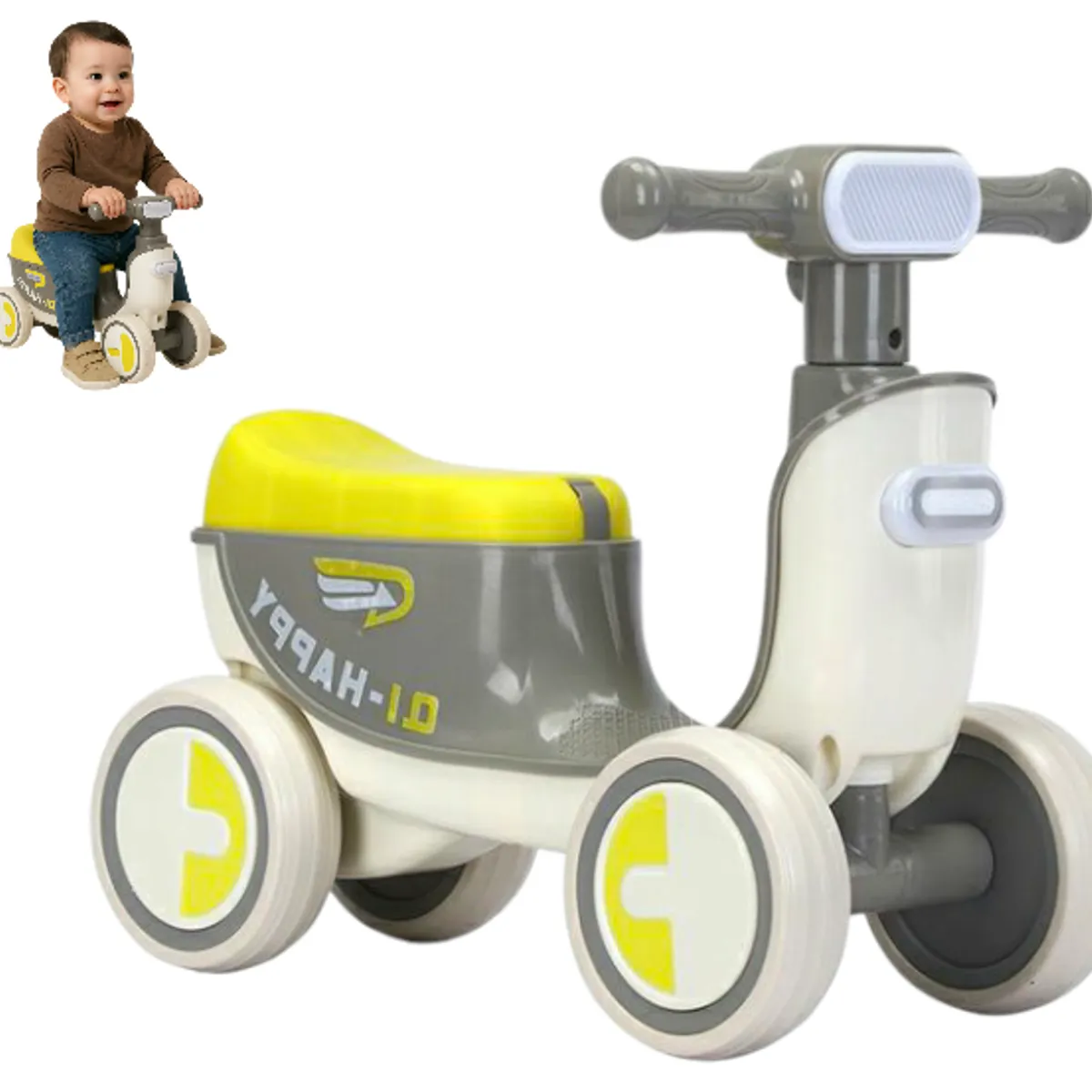 GENERICO - BUGGY MOTO DE EQUILIBRIO LUCES MUSICAL