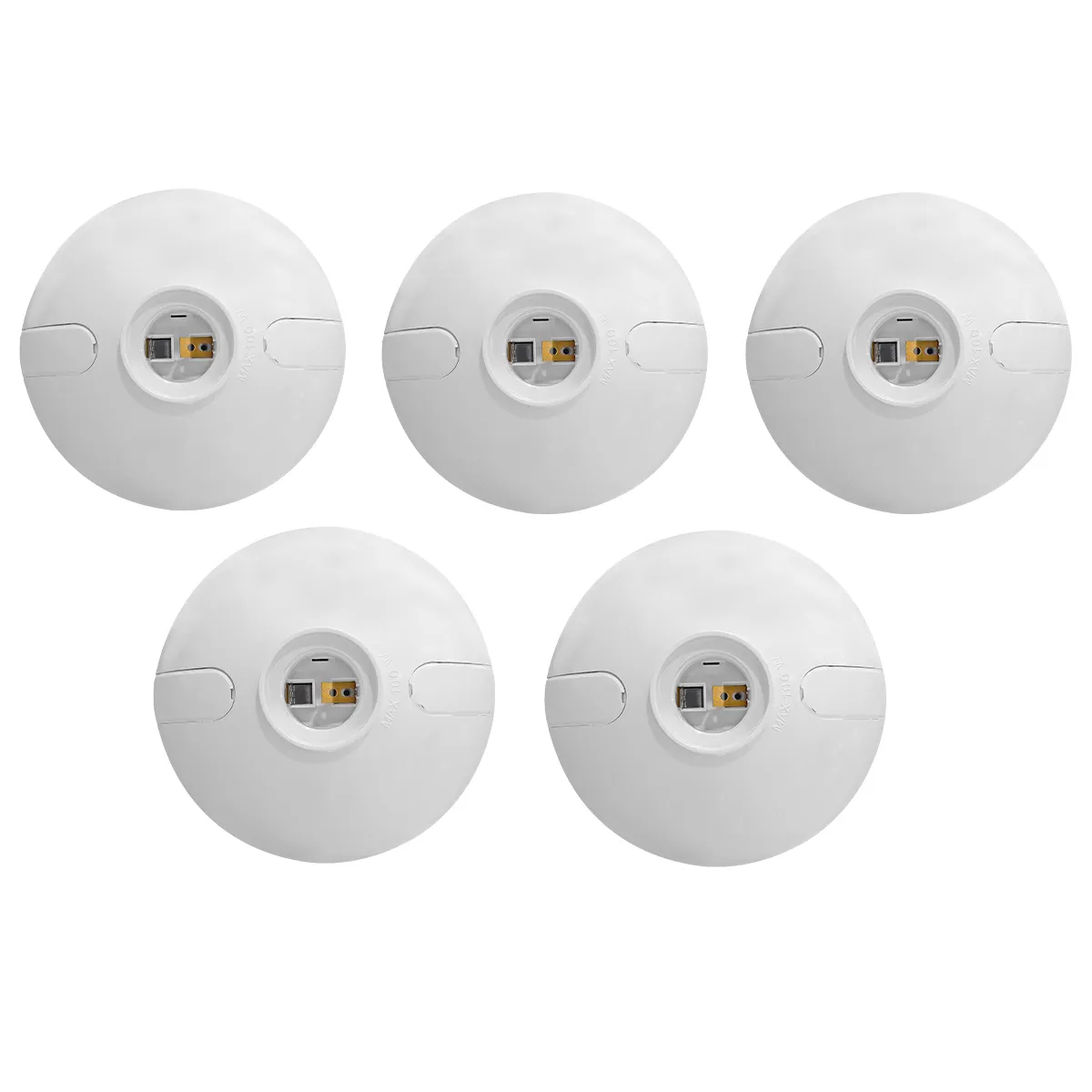 KLISMAN - Sócalo ovalado ABS para foco Pack x5