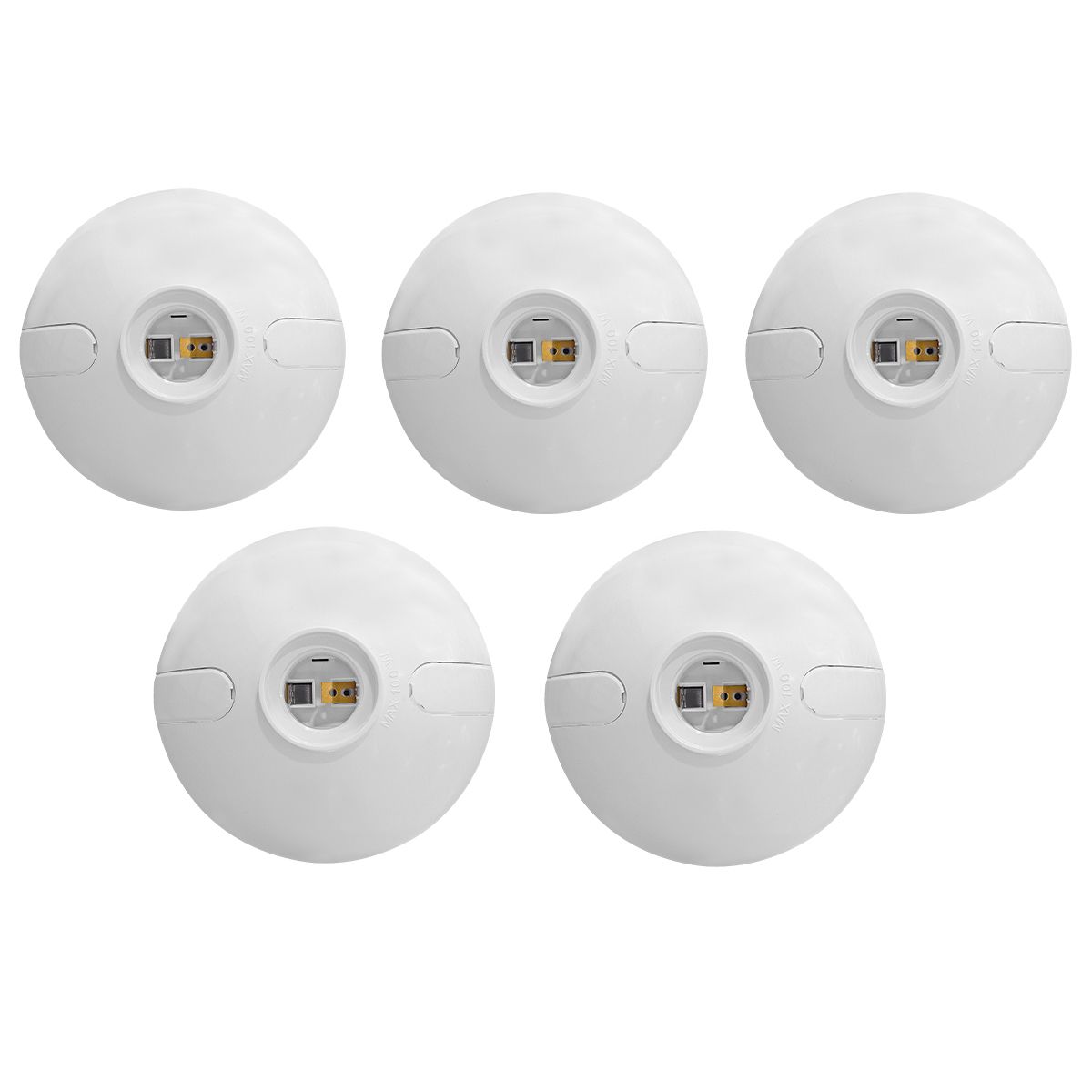 KLISMAN - Sócalo ovalado ABS para foco Pack x5