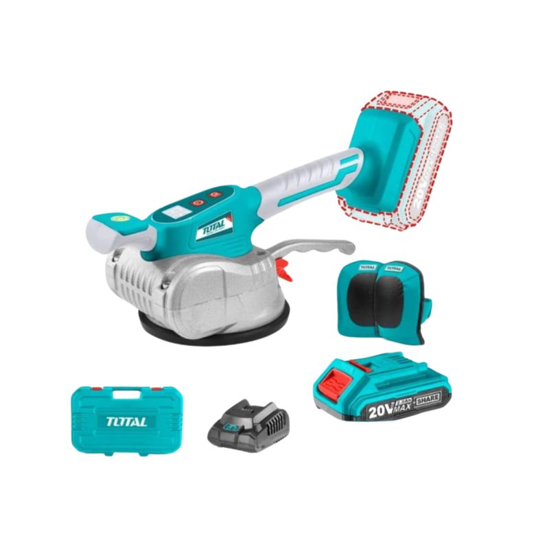 TOTAL TOOLS - VENTOSA VIBRATORIA DE 20 V TOTAL