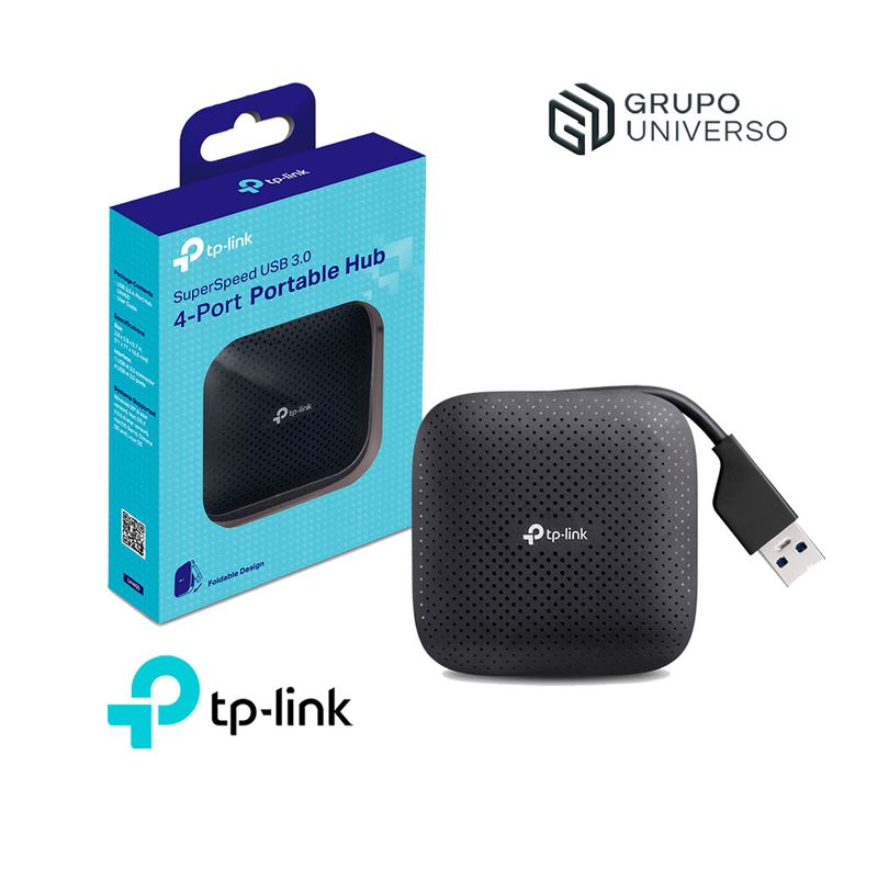 TP LINK - UH400 TP-Link Hub Usb 3.0 Alta Velocidad De 4 Puertos