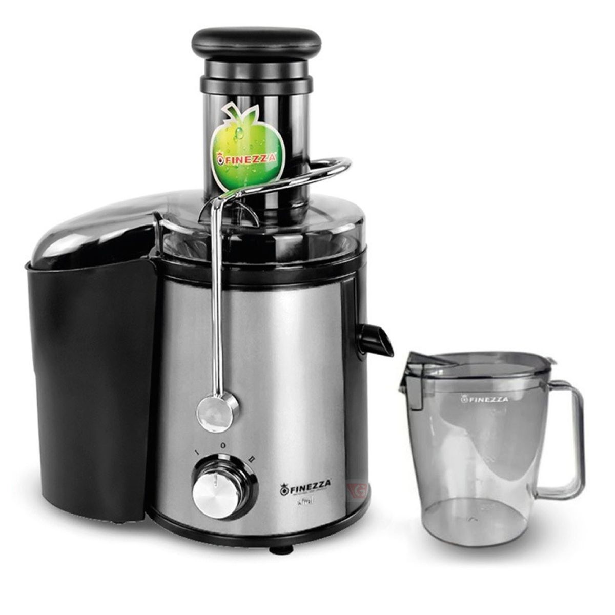 FINEZZA - Extractor de Jugo 800W FZ-6098EX Acero