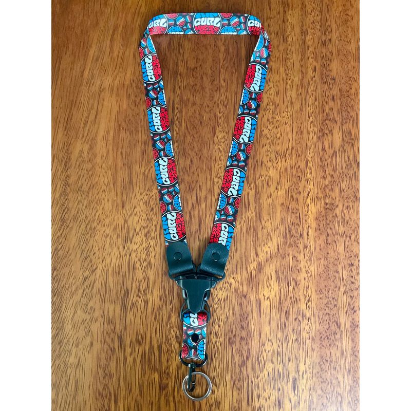 GENERICO - Llavero Rip Curl Lanyard Pita Surf Colgador Keys Llaves