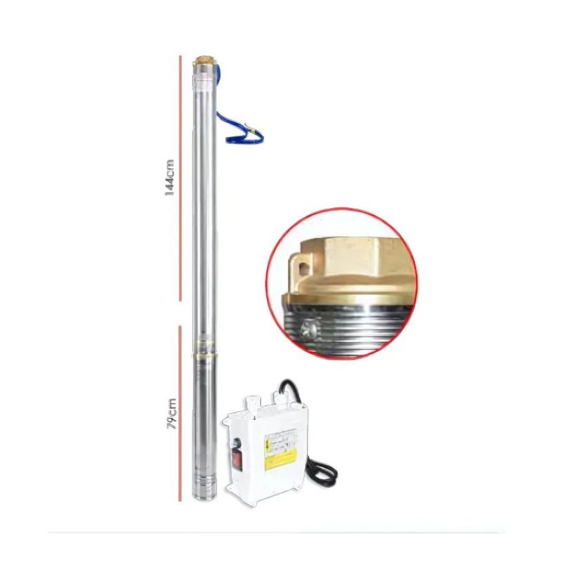 GENERICO - Bomba Sumergible Pozo 4” SD 380V 10HP 750KW 3FASE