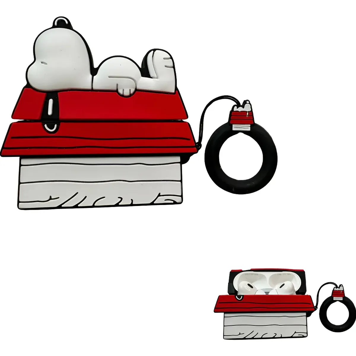 SNOOPY - Case AirPods Pro 1 y 2 Antigolpes Snoopy