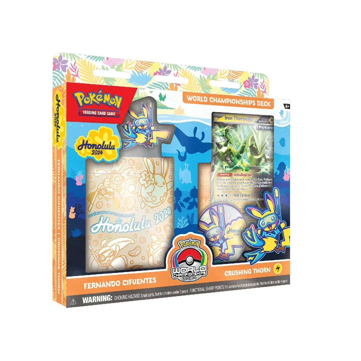 POKEMON - Pokemon TCG World Championships Deck 2024  Crushing Thorn