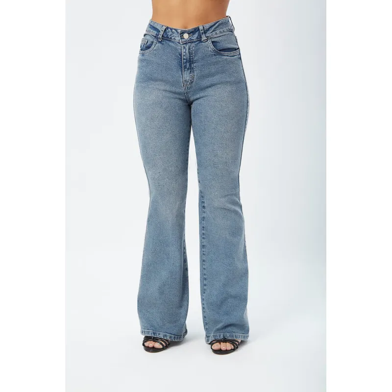 BANATY - PANTALÓN FLARE STRECH DE MUJER BANATY