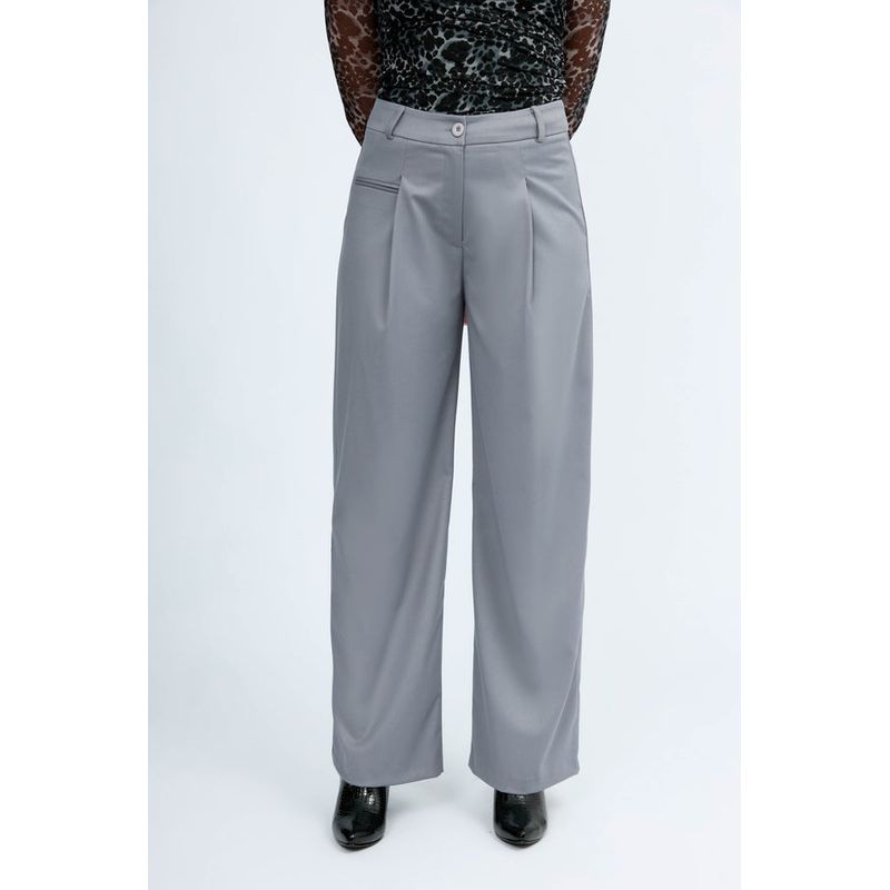 BANATY - PANTALÓN SASTRE DANNA  CON PINZAS DE MUJER