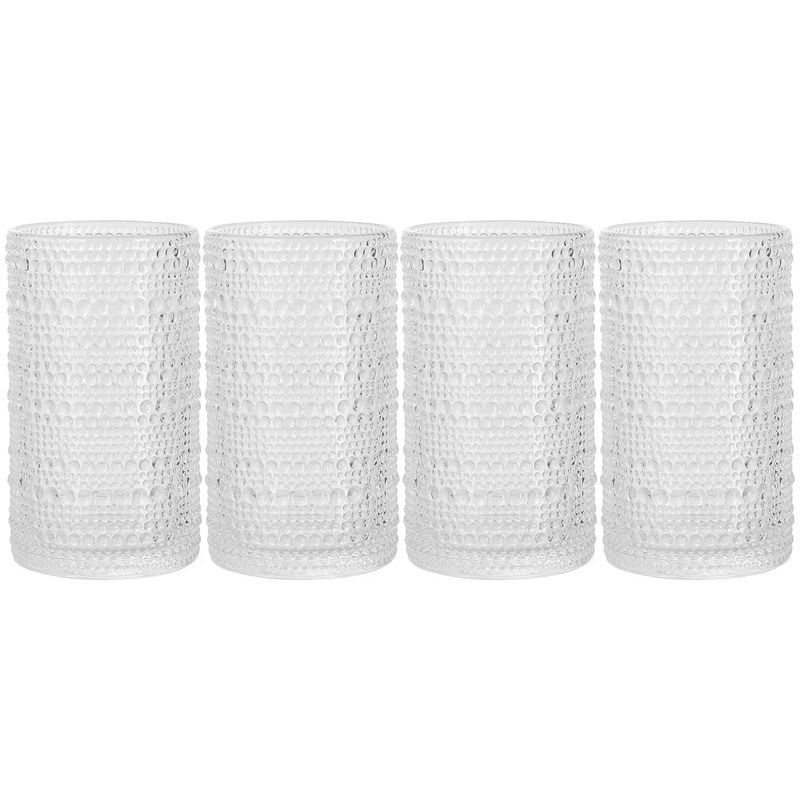 HOME ESSENTIALS - Set x 4 vasos Halo 440ml