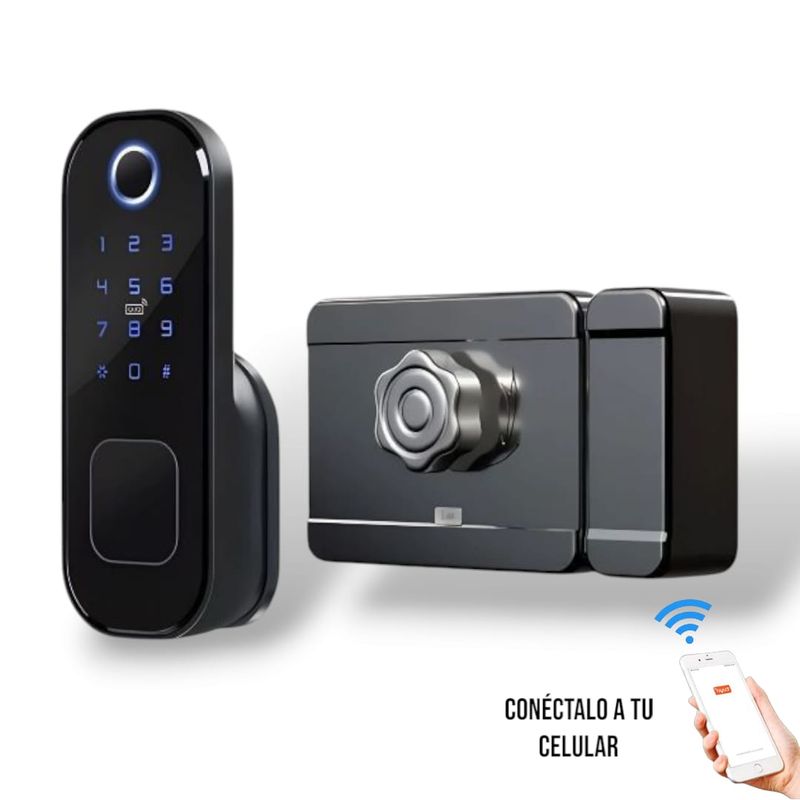 TECH - Cerradura Inteligente Smart Automático + Asesoría de Instalación