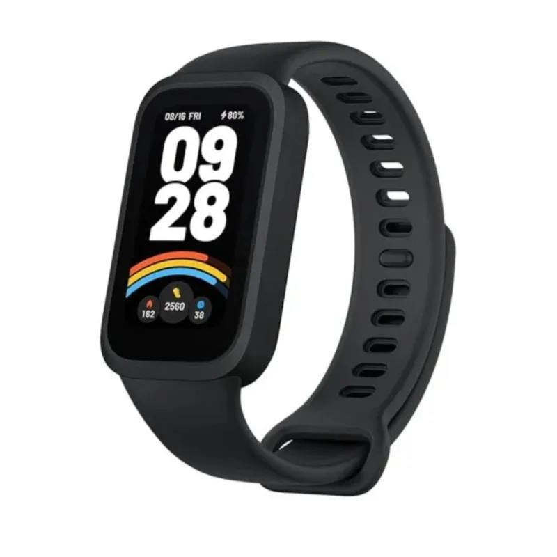 GENERICO - Correa Silicona Para Xiaomi Band 9 Active - Negro