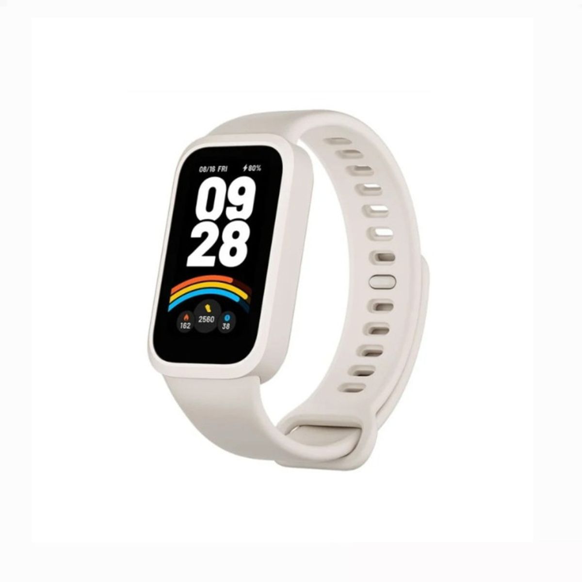 GENERICO - Correa Silicona Para Xiaomi Band 9 Active - Crema