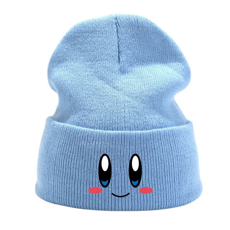 GENERICO - Beanie Kirby Celeste Gorra Kirby Peluche