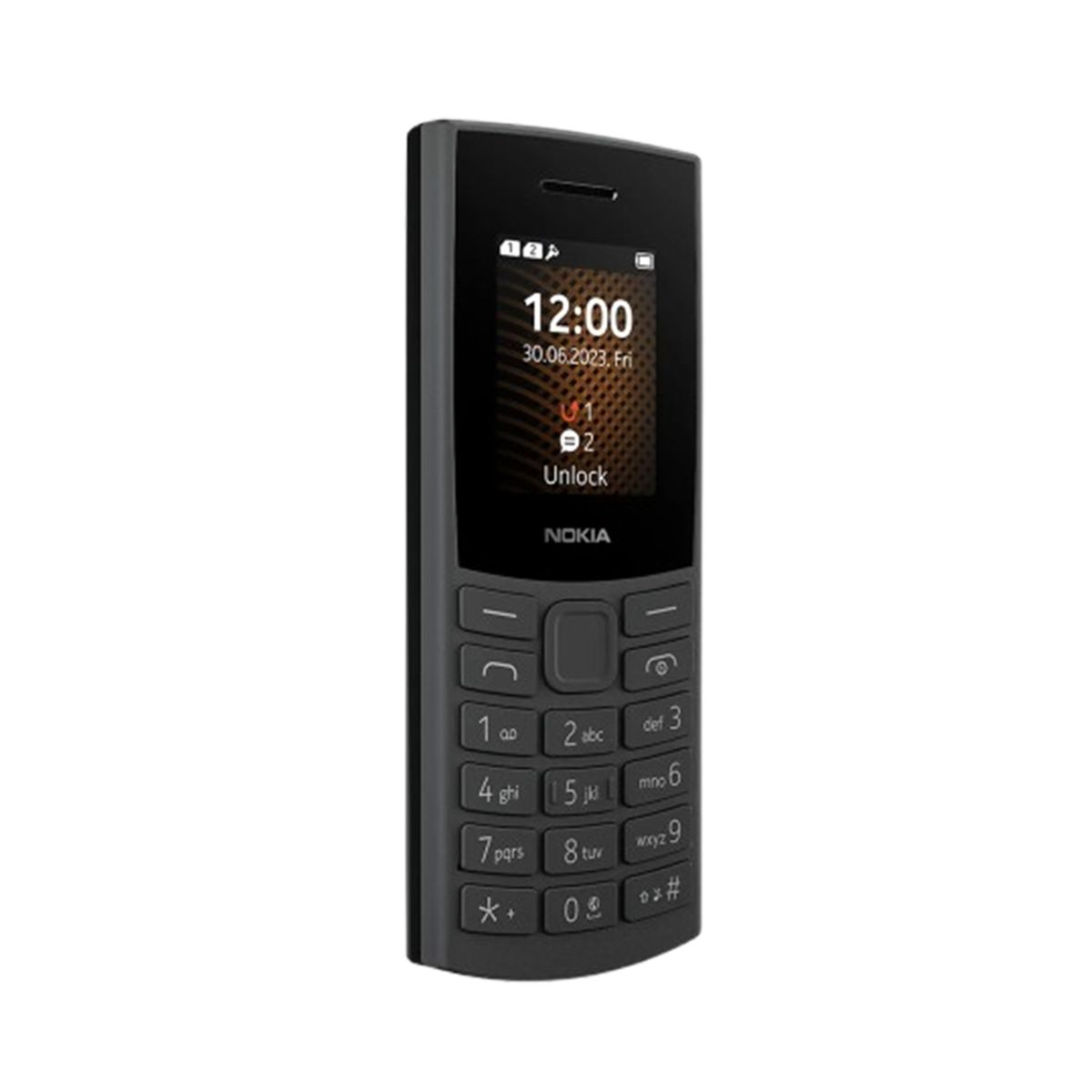 NOKIA - Celular Nokia 105 Dual Sim 4G Bluetooth FM/MP3 Negro/Gris
