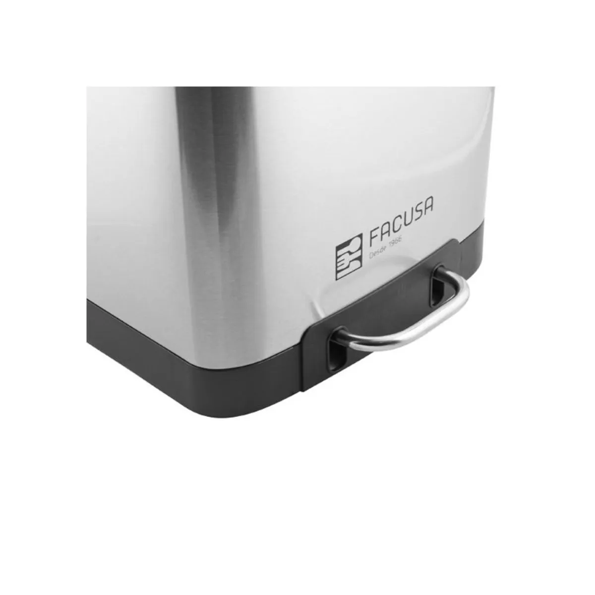 FACUSA - Papelera 3Lt Inox Facusa con Pedal-330442A