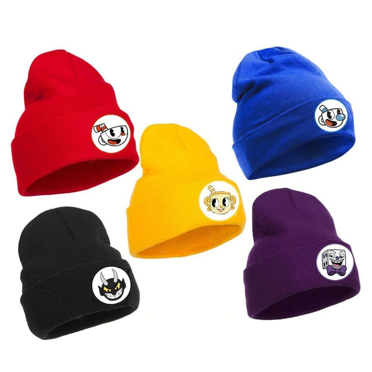 GENERICO - Beanie Rey Dado Don´t Deal With Devil Gorro Cuphead